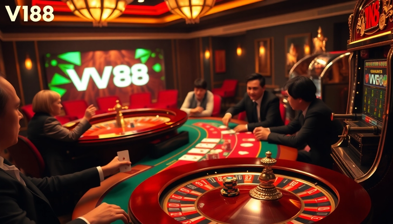 Experience exciting gameplay at VN88 with vibrant poker games and thrilling slot machines.
