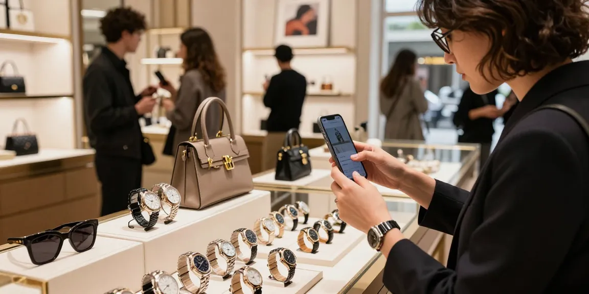 Browse high-quality 시계 레플리카 watches in a luxury retail setting showcasing upscale fashion.