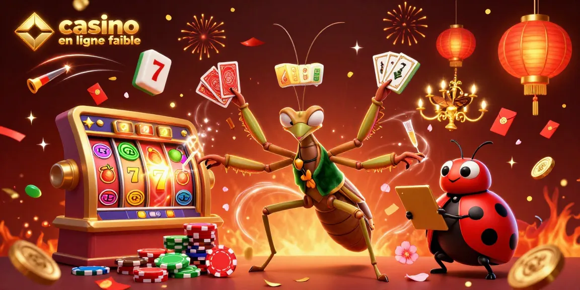 Les joueurs gagnent des jackpots dans un casino en ligne fiable sous un ciel de feux d'artifice.