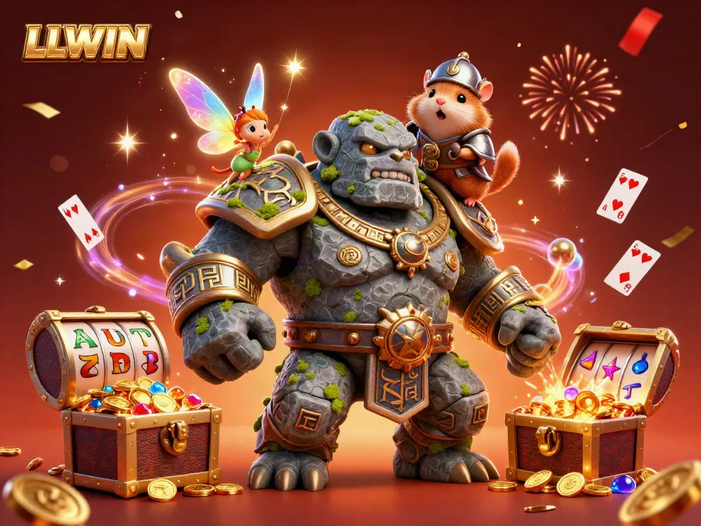 Experience thrilling gaming action at LLWIN with vibrant slots and enchanting characters.