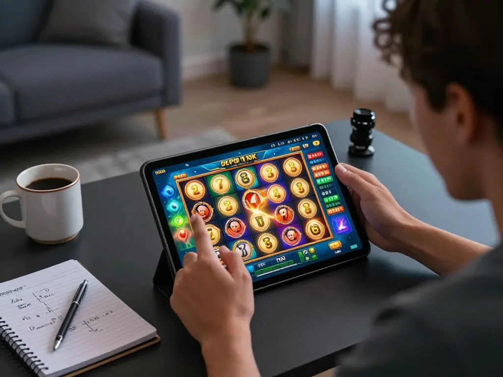 Engage with slot depo 10k excitement while playing on a tablet at home.