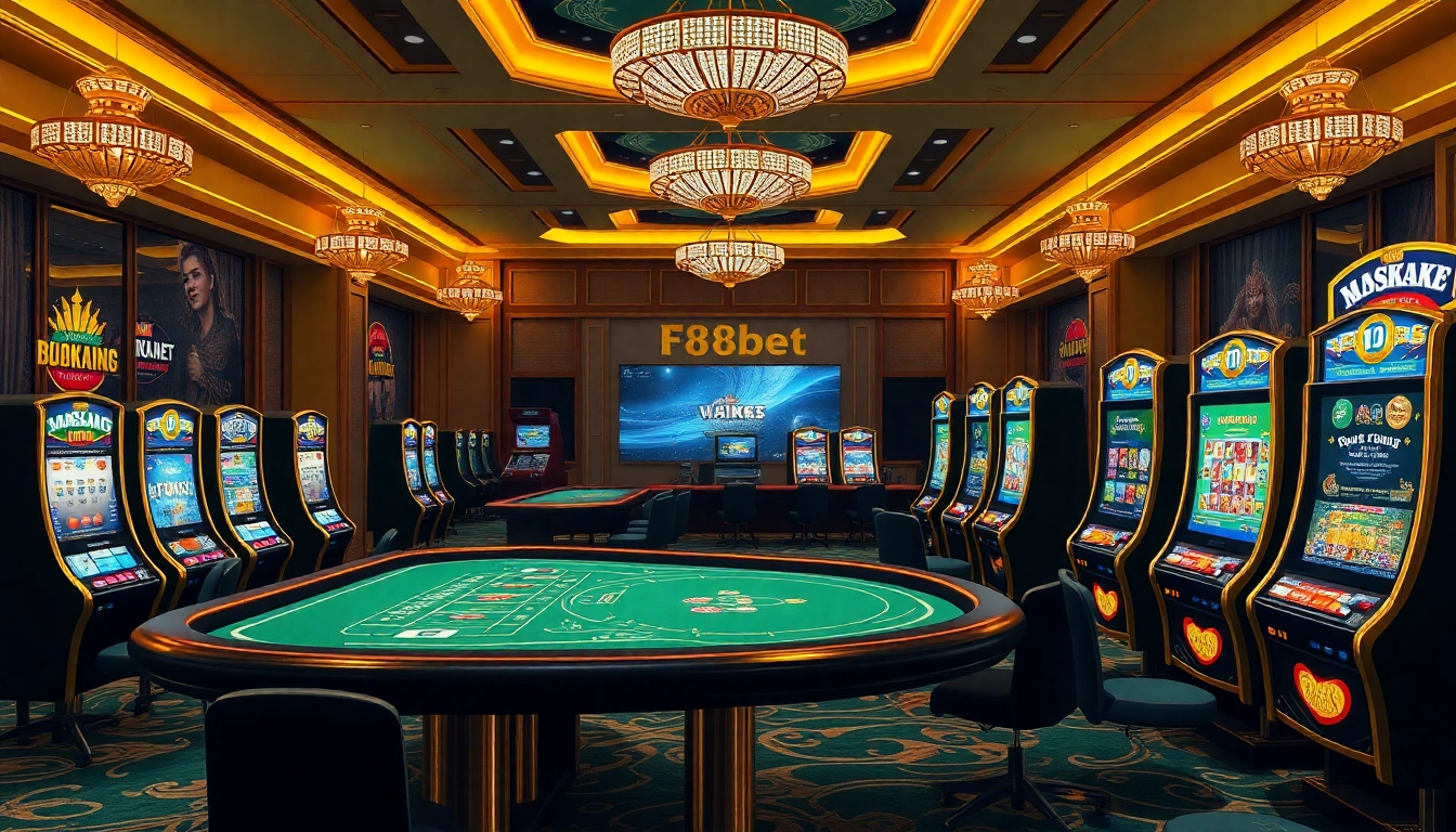 Experience thrilling gameplay at https://f8bet.dental with dynamic poker tables and vibrant slot machines.