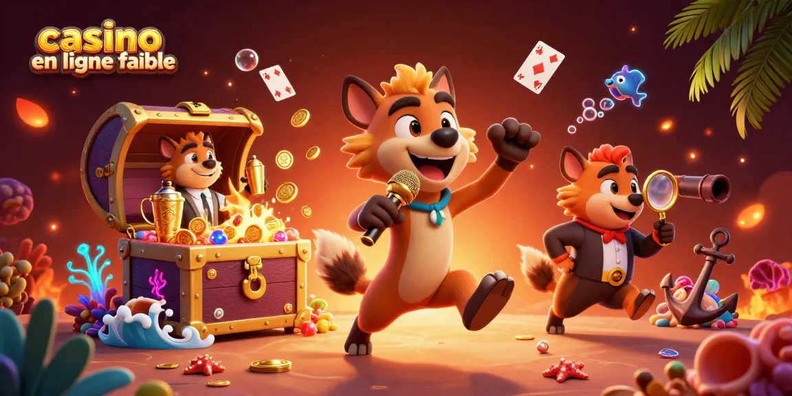Découvrez un spectacle comique unique au casino en ligne fiable avec des hyènes animées.