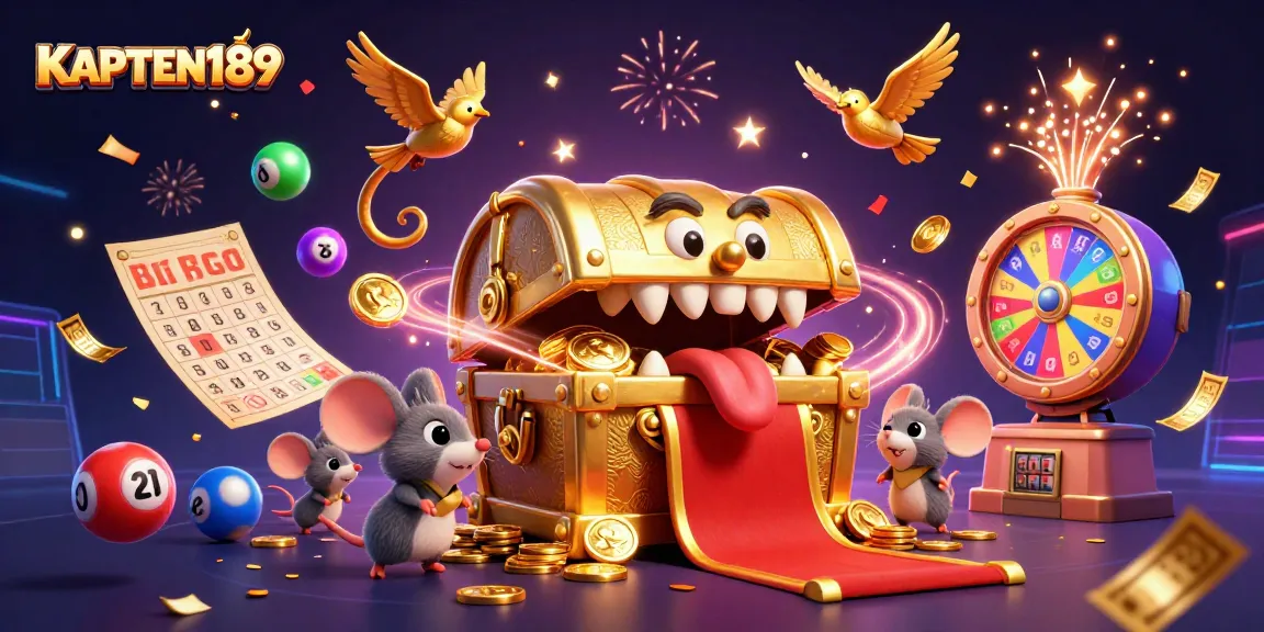 KAPTEN189 menawarkan pengalaman bermain slot online yang menarik dengan visual penuh warna.