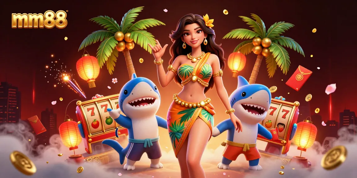 Engage in thrilling mm88 slot gaming with vibrant characters and dynamic elements bringing excitement.