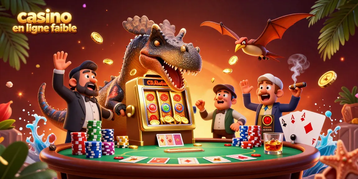 Visualisez un casino en ligne fiable avec un pachycéphalosaure gagnant des jackpots et un gestionnaire horrifié.
