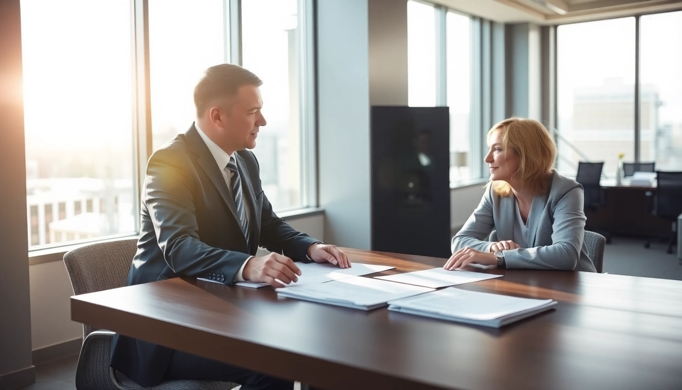 Consultation with a Seattle Social Security Disability Lawyer emphasizing professionalism and client support.