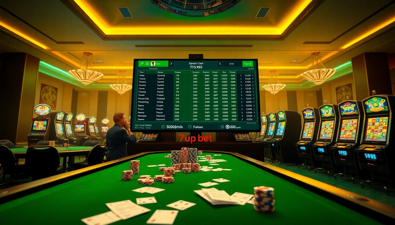 Experience the thrill of 7upbet online betting with vibrant casino elements and engaging interfaces.