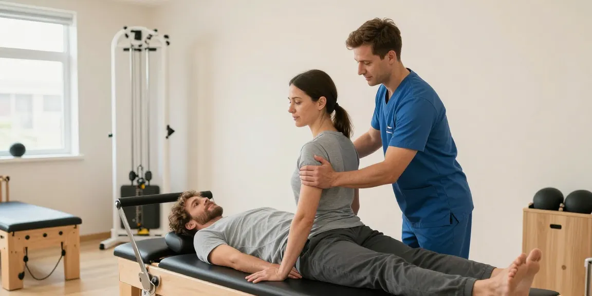 "Mobile physiotherapy Sydney: Compassionate patient care with expert therapists in a wellness center environment."