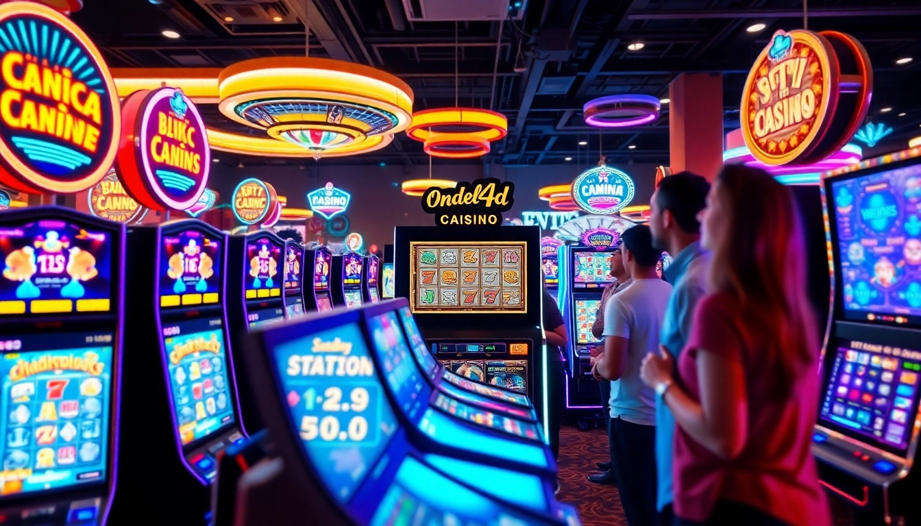 Mainkan ondel4d slot dengan antusiasme di lingkungan kasino virtual yang meriah.