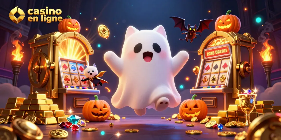 Gagnez avec le casino en ligne, explorez une scène magique remplie de jeux et de trésors.