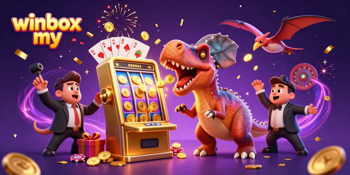 Experience thrilling wins at Winbox MY with exciting games and jackpots bursting with golden coins!