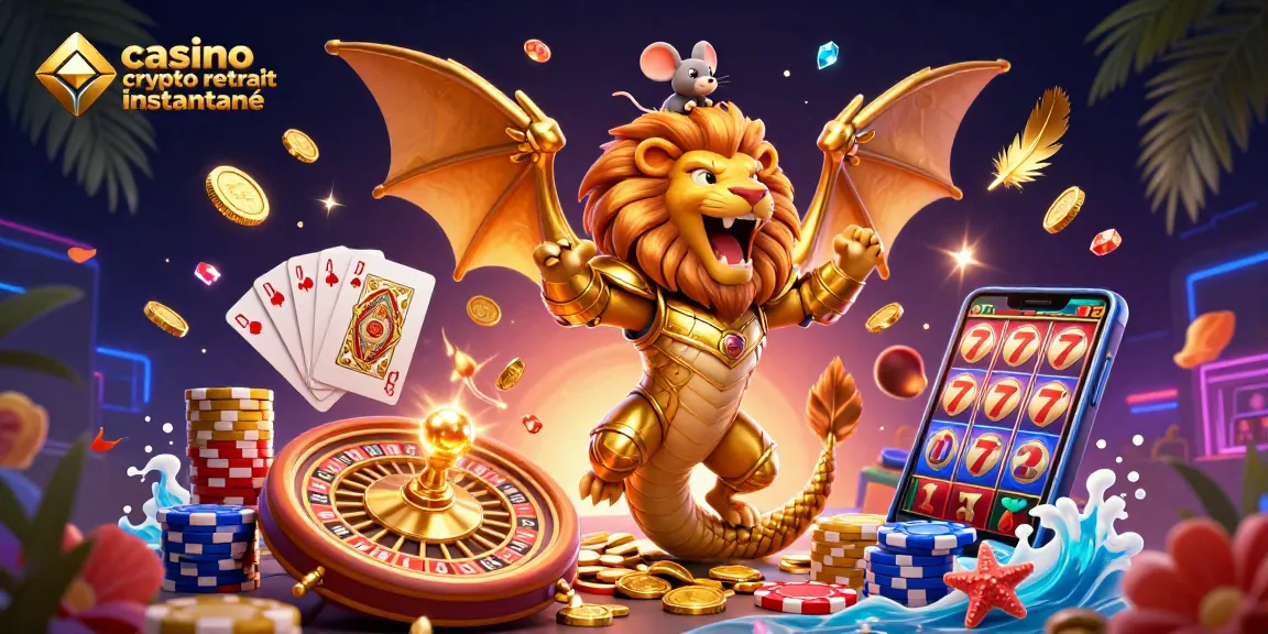 Découvrez les avantages du casino crypto retrait instantané avec des gains rapides et sécurisés.