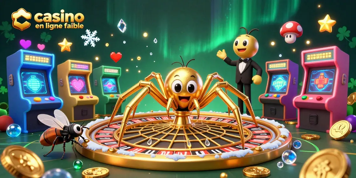 Placer des paris sur un casino en ligne fiable avec des éléments de jeux dynamiques et colorés.