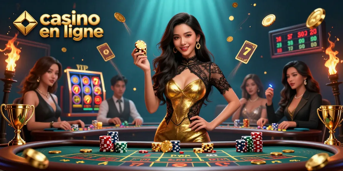 Découvrez des stratégies gagnantes dans un élégant casino en ligne et à une table de baccarat à enjeux élevés.