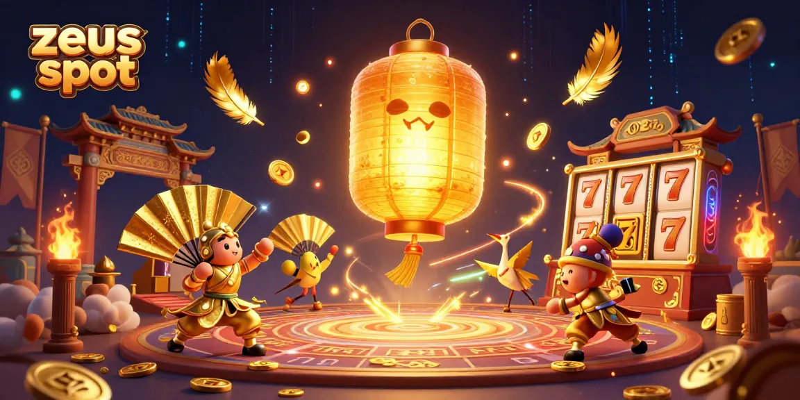 Engage with the zeus slot experience through vibrant casino elements and dynamic character interaction.