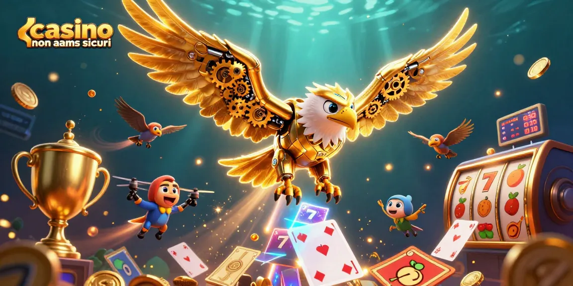 Rivivi l'emozione del gioco con il casino non AAMS sicuri e simboli emozionanti.