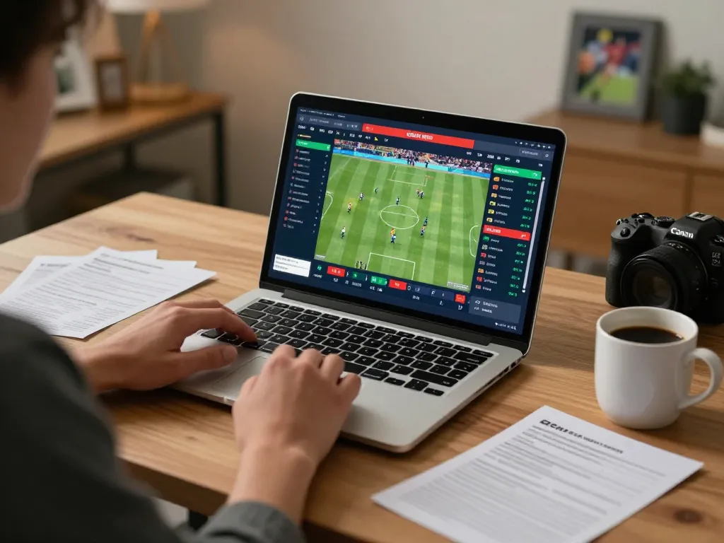 Engaging sports betting experience at home through luongson tv with lively online games interface.