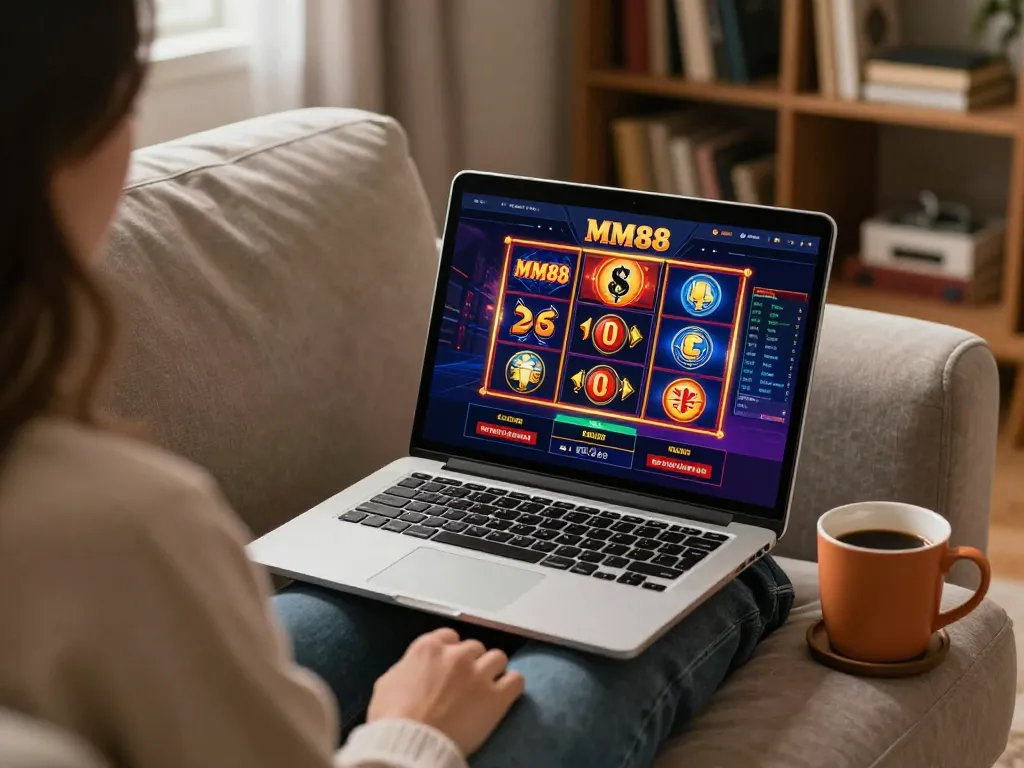 Engage in exciting casino action at MM88 with vibrant online slots and table games