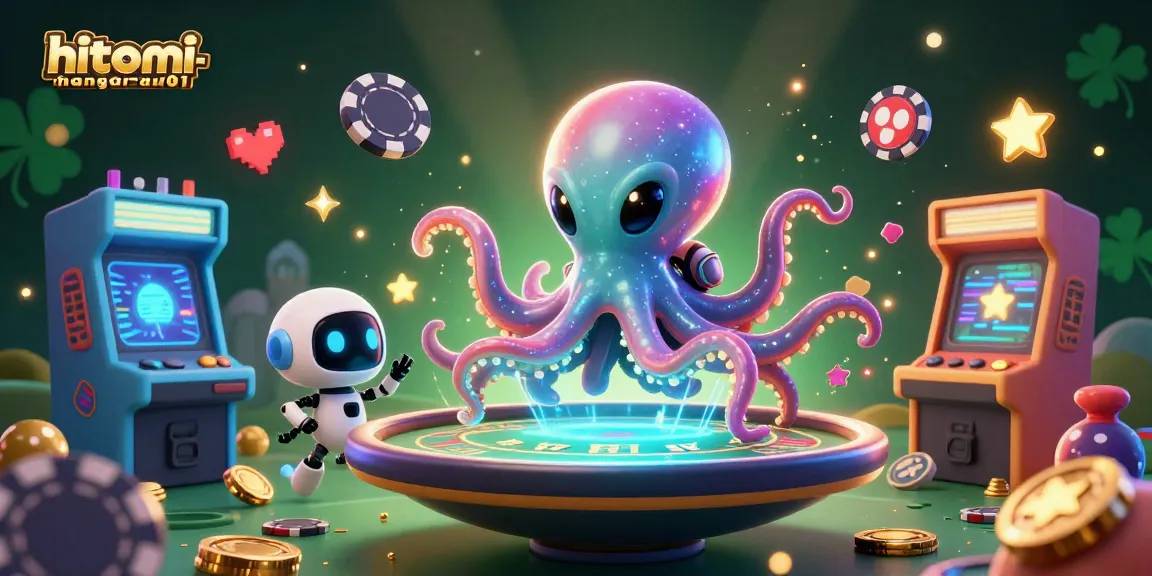 Engage with hitomi-mangaraw01 in this vibrant 3D alien-themed casino showdown.