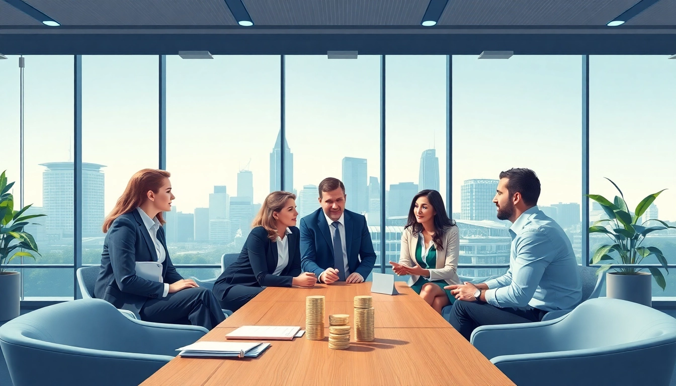 Enhance your understanding of luxembourg holding through a professional business meeting image.