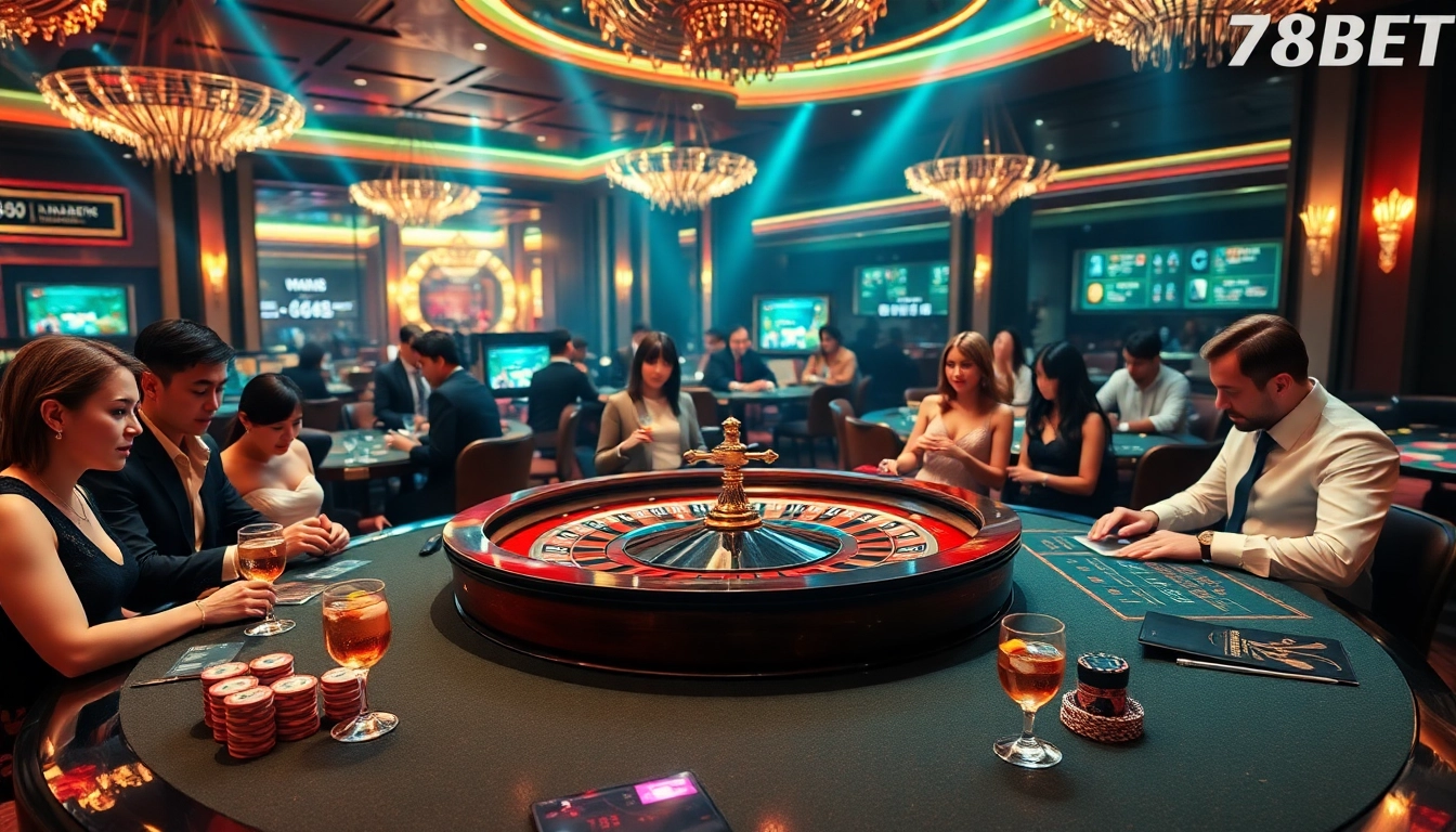 Experience the thrill of 789BET with exciting roulette action and vibrant casino ambiance.