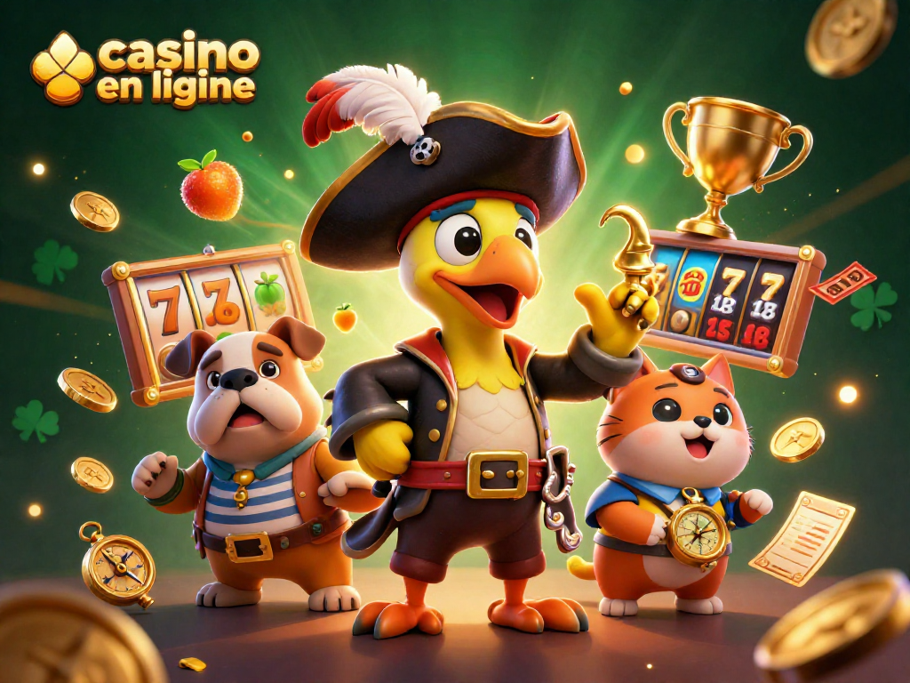 Le meilleur casino en ligne propose un jackpot dynamique illustré par des personnages captivants.