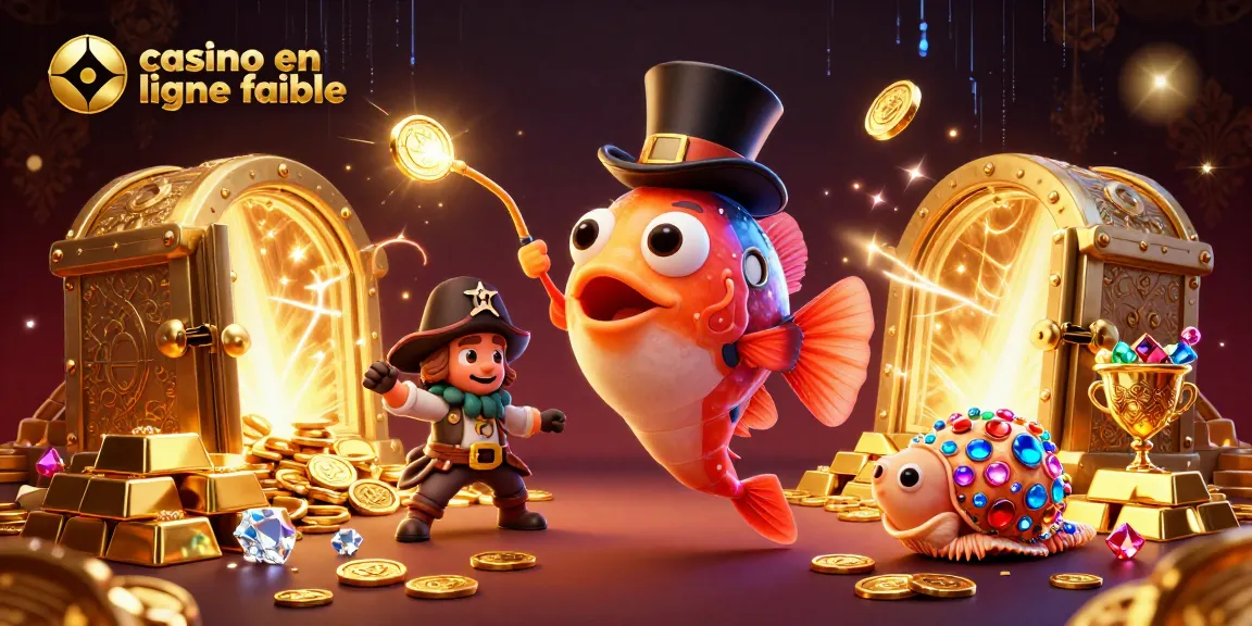 Plongez dans l'univers de casino en ligne fiable avec ce design captivant de créatures marines riches en trésors.