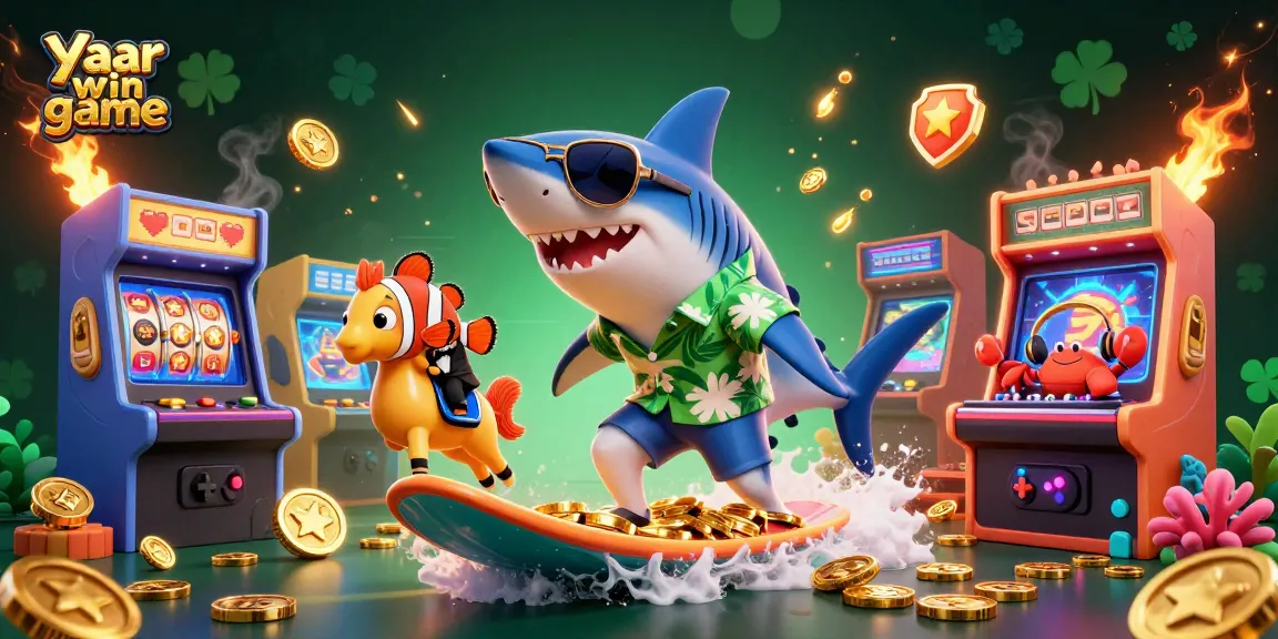 Experience the thrill of Yaar win game with vibrant characters and exciting gaming elements in a casino atmosphere.