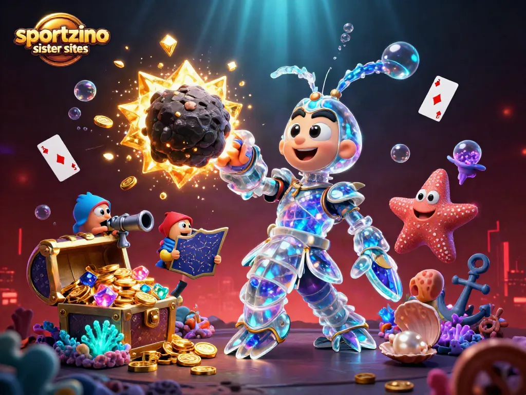 Engage with sportzino sister sites through vibrant slots and dynamic gameplay elements in an underwater universe.