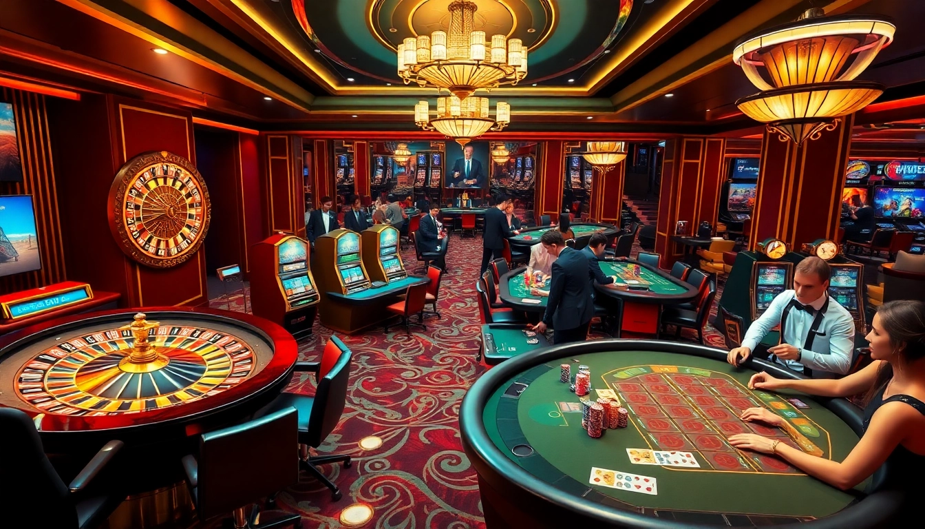 Experience thrilling gambling at https://shbet.id/ featuring poker tables, roulette wheels, and slot machines.