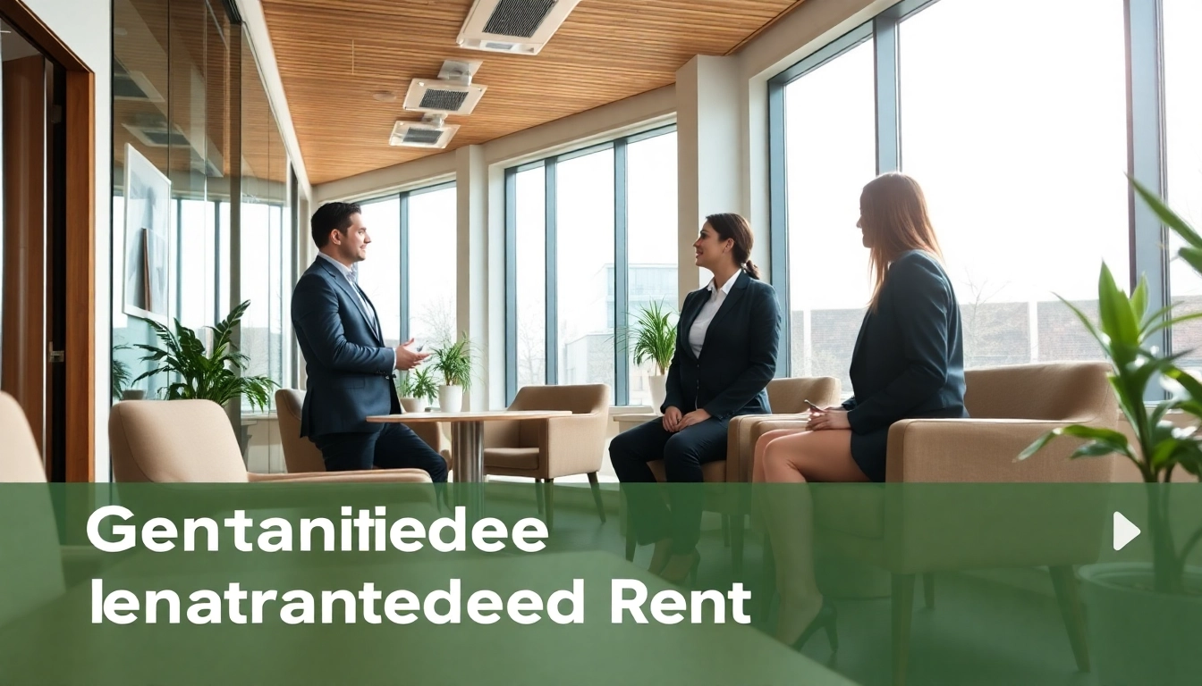 Discussing guaranteed rent in high Wycombe with a professional property management team.