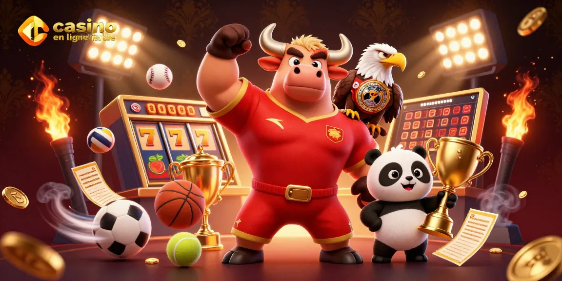Gagnez avec un casino en ligne fiable grâce à des jackpots palpitants et des personnages animés.