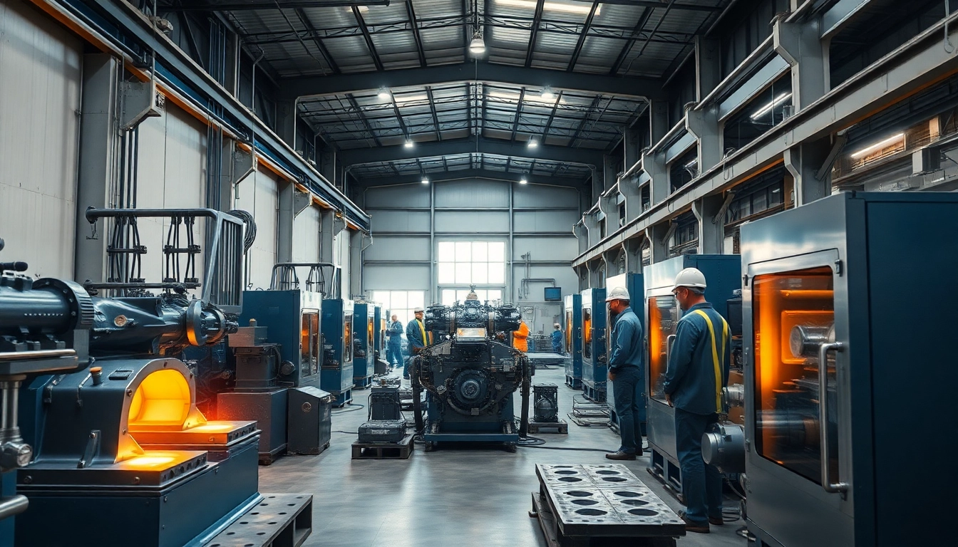 Innovative die casting company Malaysia manufacturing process with advanced machinery.