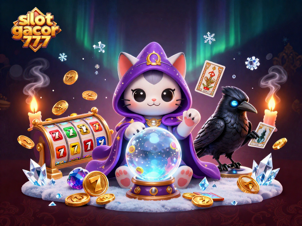 Engage in the vibrant slot gacor 777 scene with dynamic reels and mystical characters for an exciting gambling adventure.