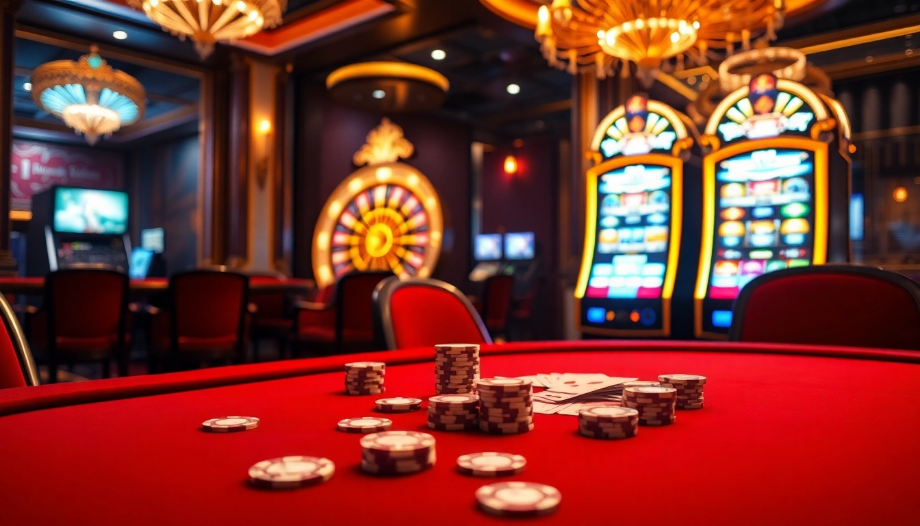 Experience high-stakes excitement at NoHu casino with poker games and luxurious decor.