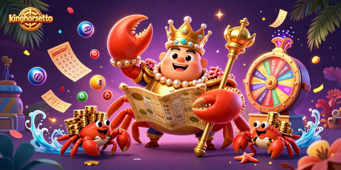 Menangkan togel online dengan kinghorsetoto, mengalami keseruan permainan dengan bola lotre berwarna-warni.
