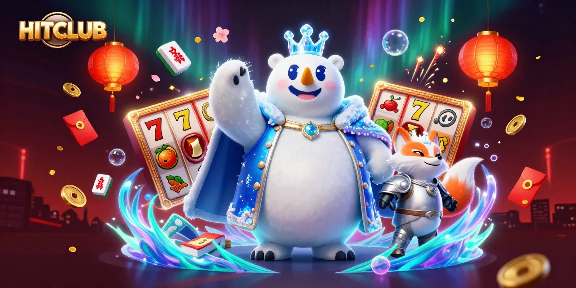 HITCLUB brings excitement with its animated jackpot reels and vibrant casino theme.