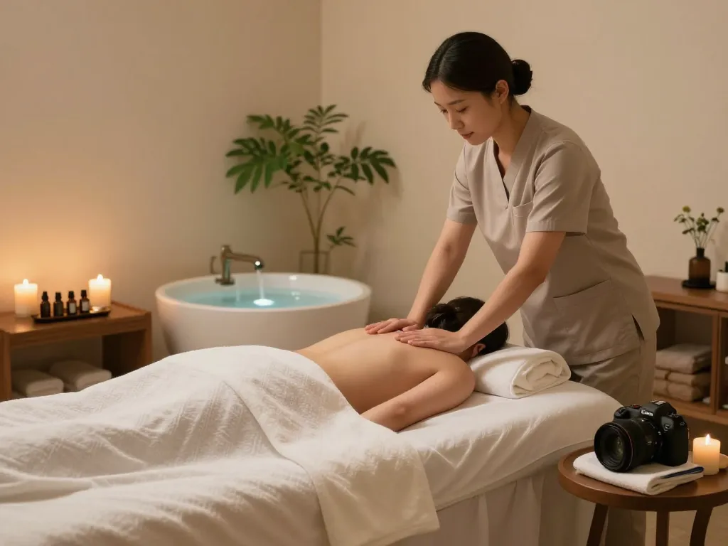 Indulge in a calming 인계동마사지 experience at a serene wellness spa.
