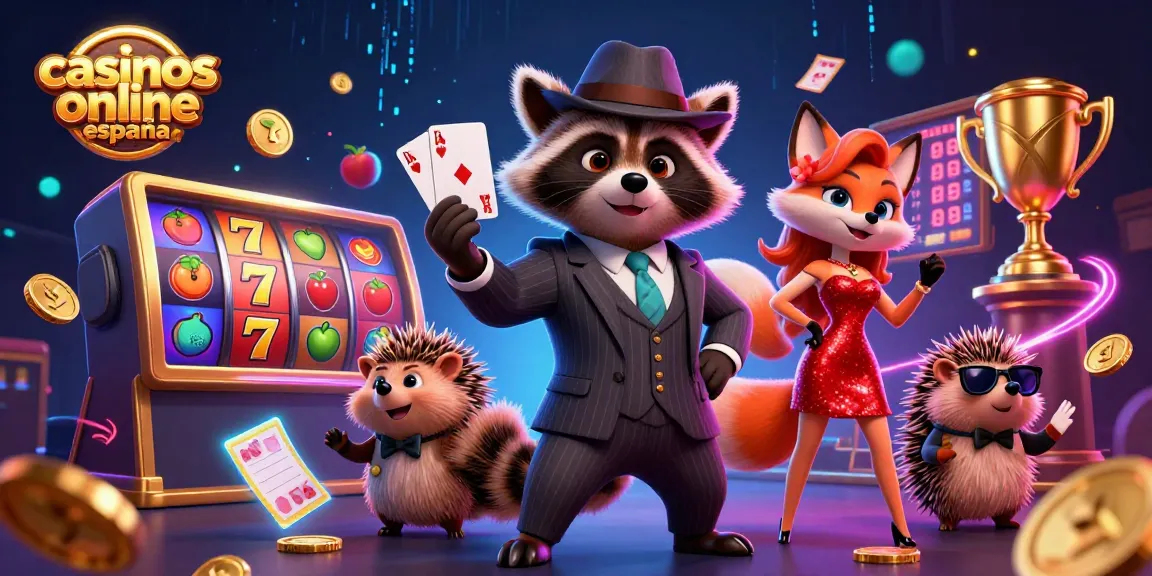 Disfruta de la experiencia de los casinos online España con una ilustración 3D vibrante y emocionante.