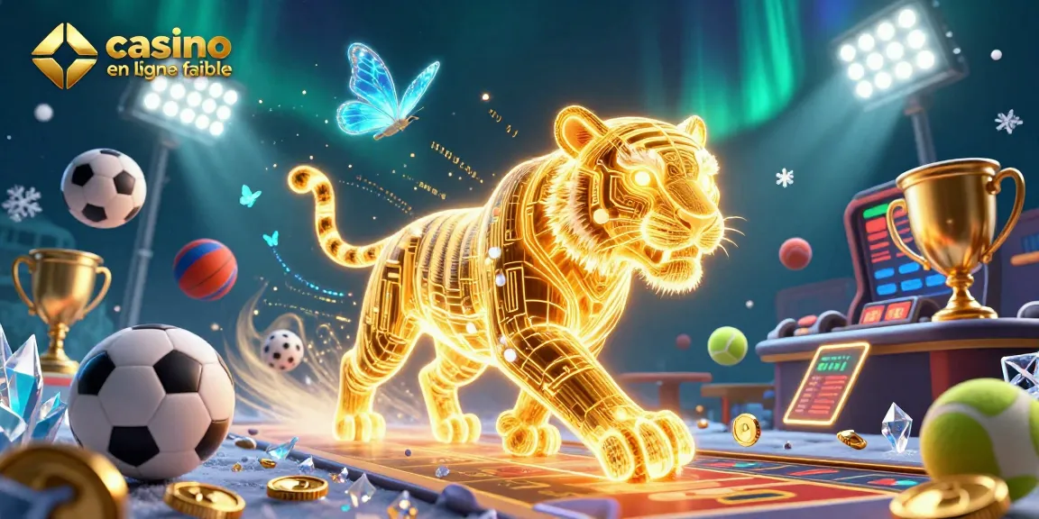 Pariez avec un casino en ligne fiable tout en profitant d'une illustration 3D vibrante et dynamique.