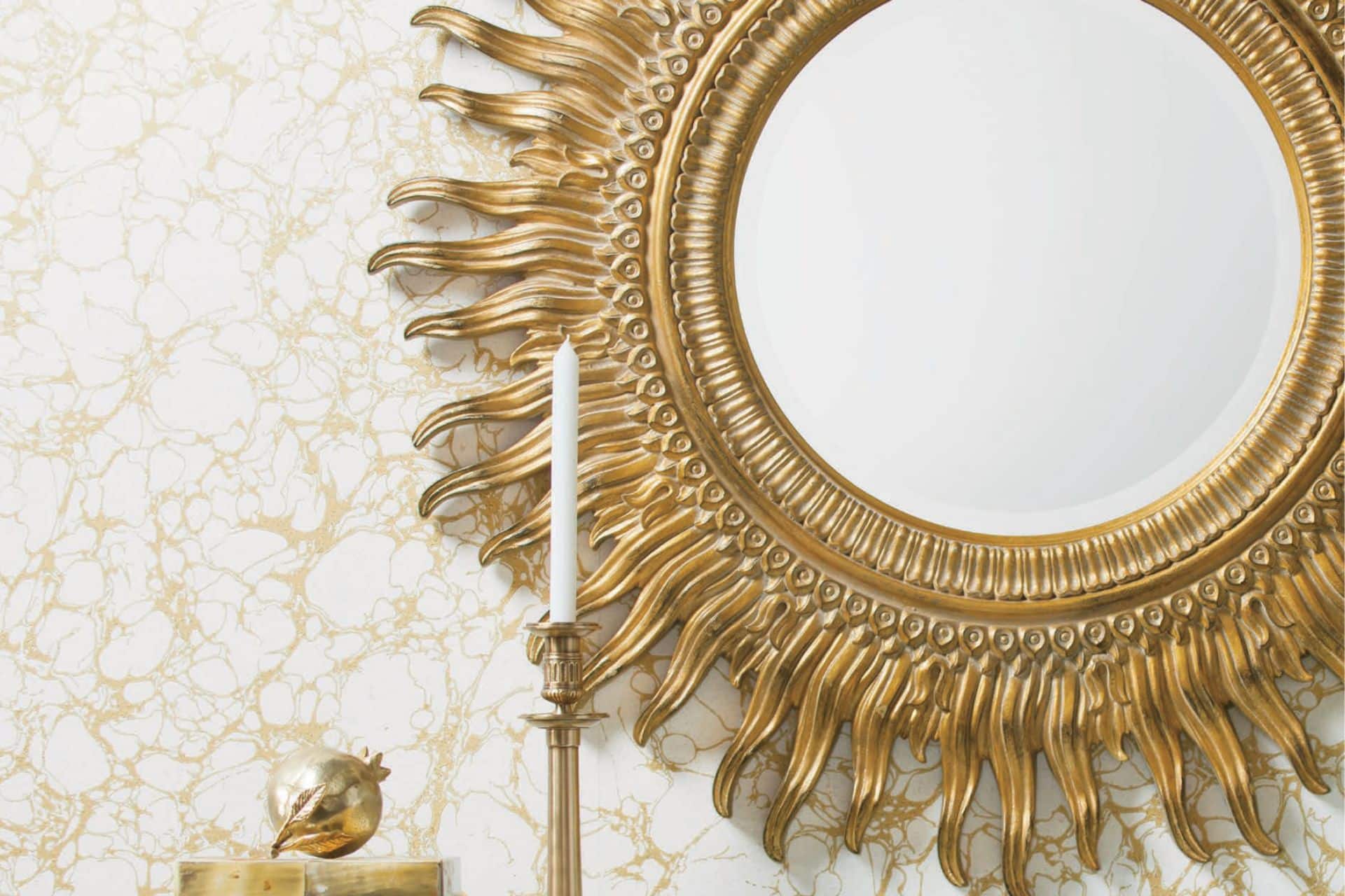 Luxury Gold Mirror: Round and Modern Options for Your Home Decor