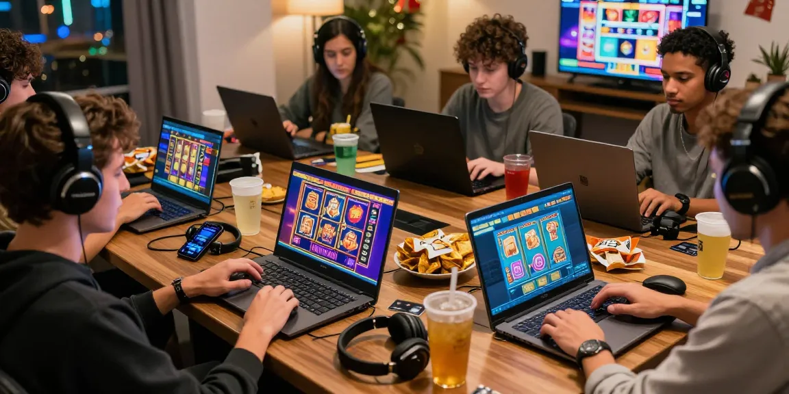 Engaging atmosphere of players at casinos that accept credit cards with lively games and modern technology.