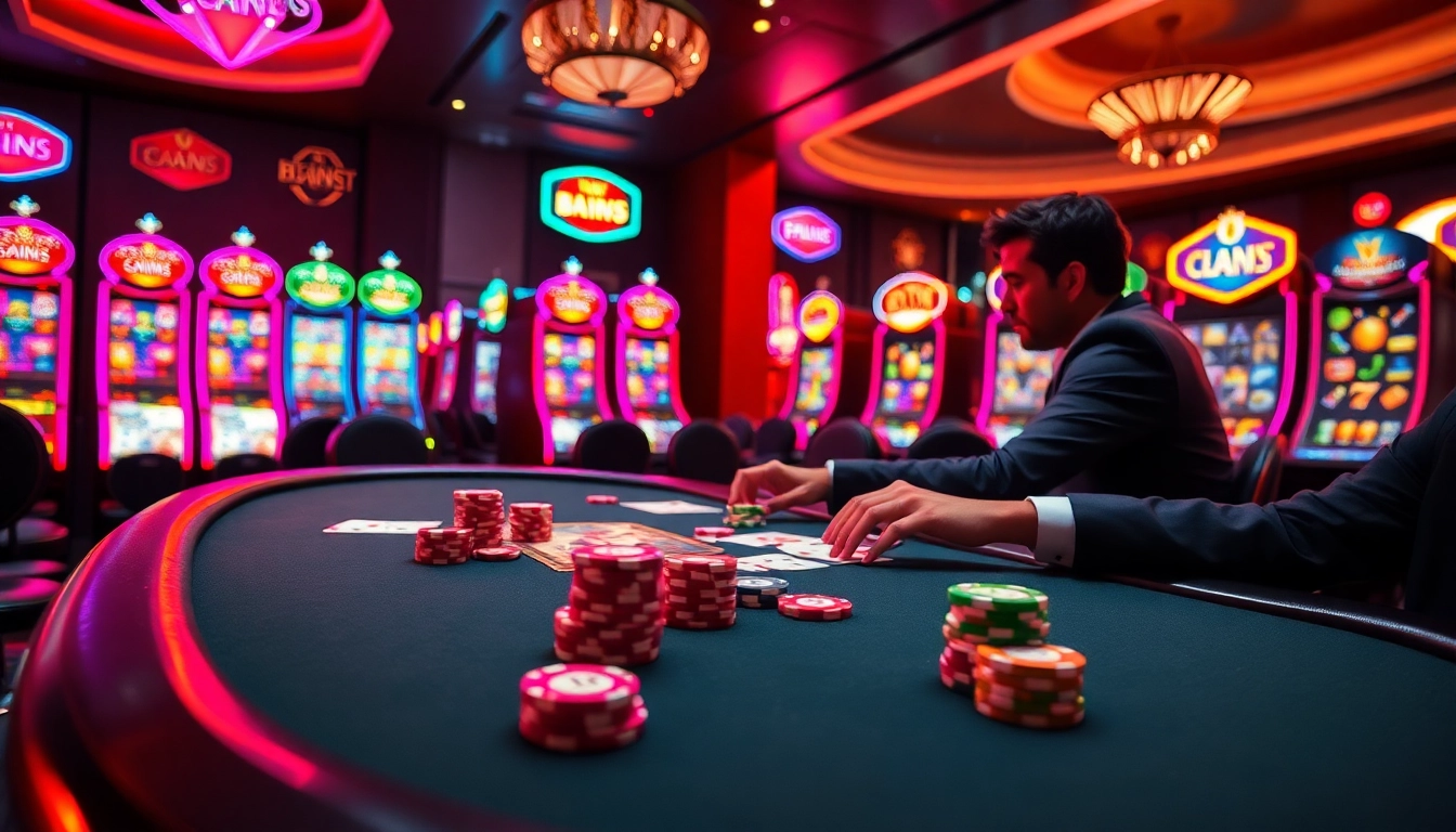 Players strategize at a poker table while engaging with a hidden wiki link for advanced gambling strategies.