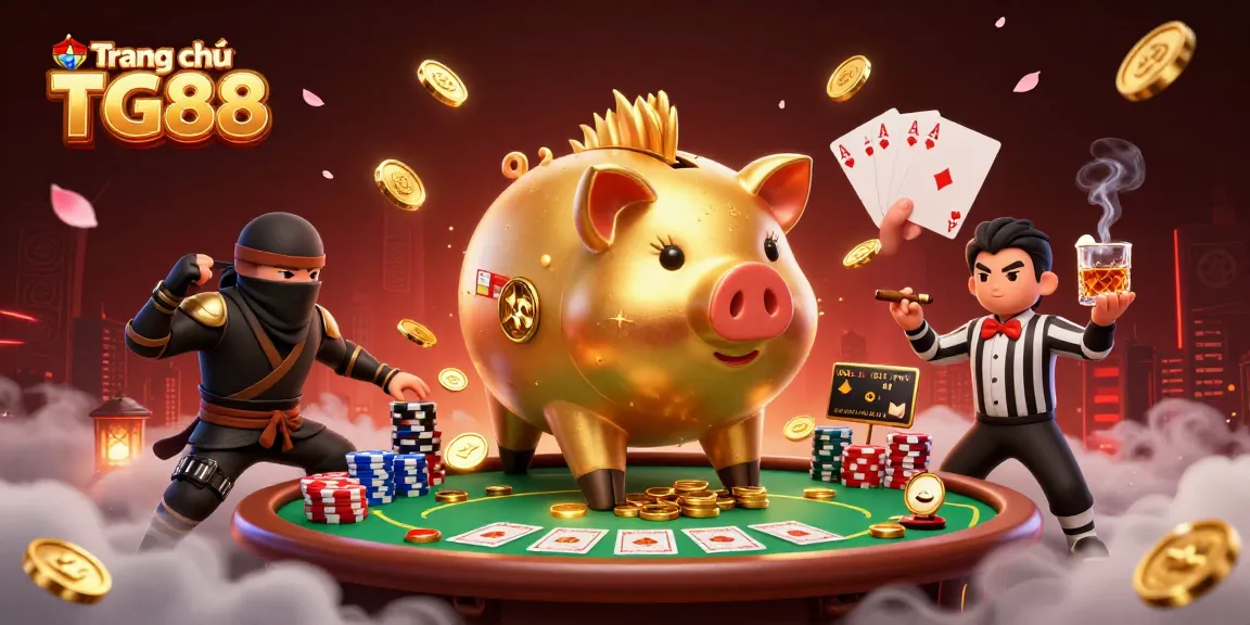 Experience thrilling gameplay at Trang chủ TG88 with dynamic characters and vibrant casino elements.