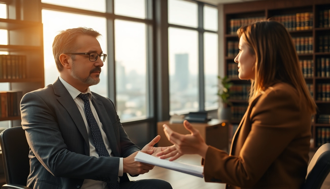 Consultation with attorney at https://www.timgrabeattorney.com highlighting professionalism and trust.
