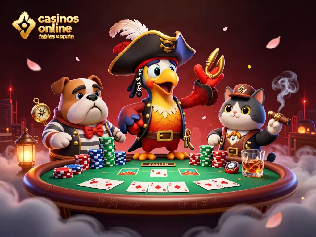 Participa en juegos de azar emocionantes en los casinos online fiables en España, con elementos vibrantes de apuestas.
