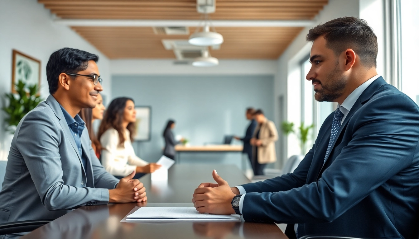 Consulting Miami divorce lawyers providing expert legal guidance in an office setting.