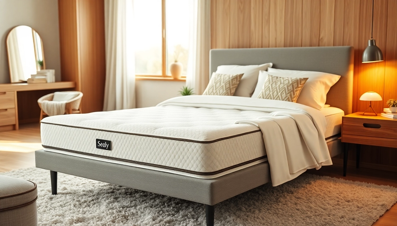 Transform your sleep with a Sealy memory foam mattress featuring luxurious comfort and support.