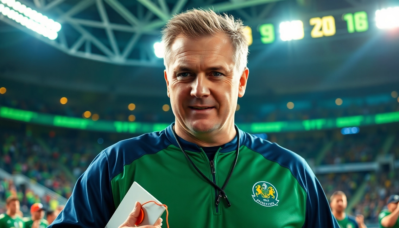 Gary O'Neil actively coaching in a vibrant stadium environment for https://diknews.co.uk/gary-oneil/.